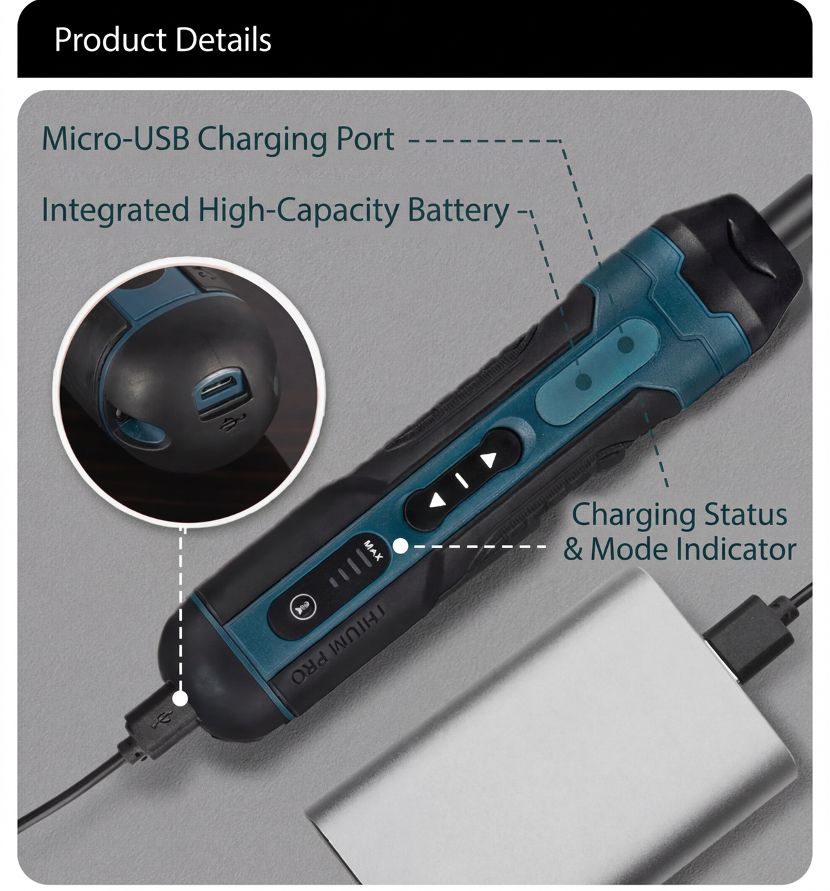 QuickFix Electric Screwdriver - 20 Piece Set
