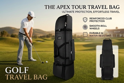Golf Travel Bag with Wheels – Built for Easy Travel