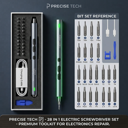 PrecisionPro Electric Screwdriver Set