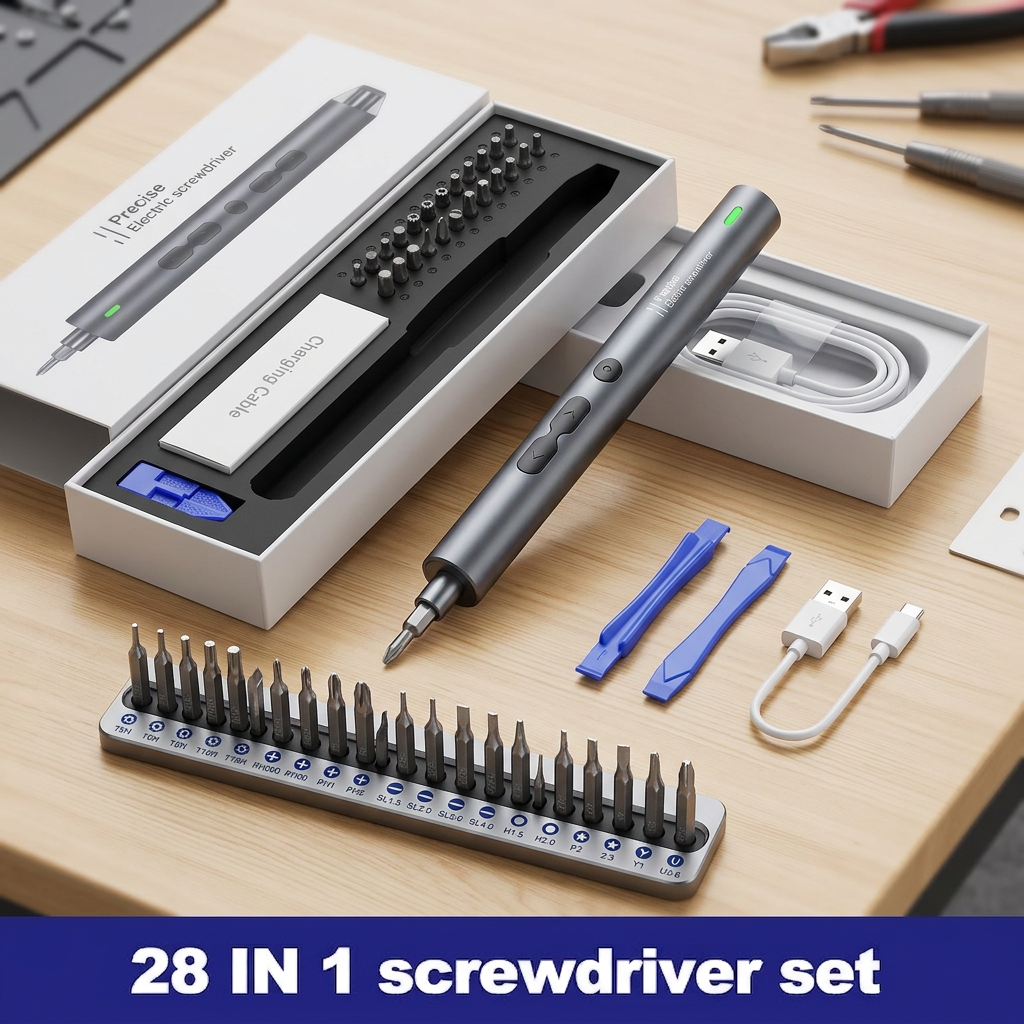 PrecisionPro Electric Screwdriver Set